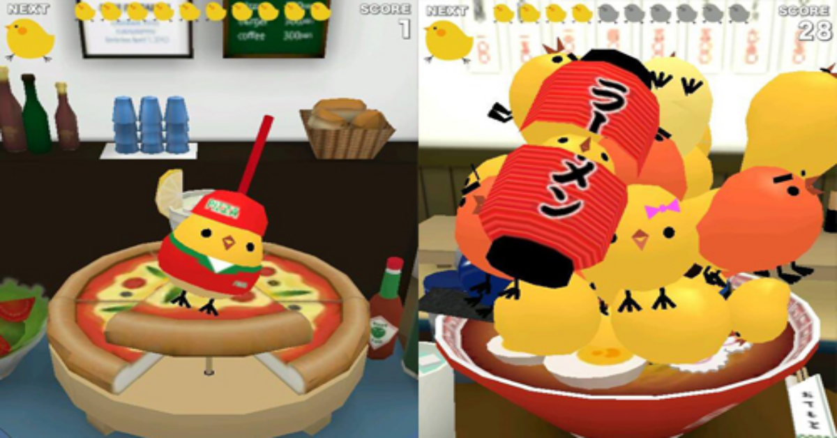 更多可愛的小雞餐點！超困難的第二代小雞疊疊樂《MORE!PIYOMORI》 手機、App、遊戲、小雞、疊疊樂、PIYOMORI、MORE!PIYOMORI