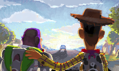 《玩具總動員》第一幅手稿曝光啦！經典美好全收錄「皮克斯30週年展」 愛玩妞、日本、東京、皮克斯、PIXAR