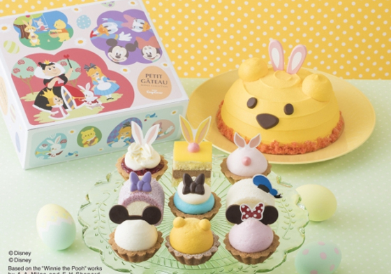 復活節彩蛋變成滾滾迪士尼迷你蛋糕！期間限定迪士尼點心大集合 迪士尼、愛麗絲夢遊仙境、日本銀座Cozy Corner、復活節、蛋糕、點心、甜點、コージーコーナー、日本、期間限定、Cozy Corner、銀座