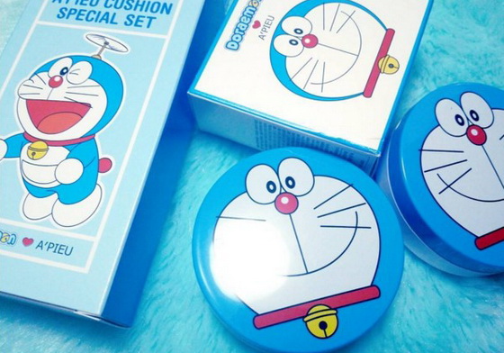 起跑姿勢預備備～哆啦A夢氣墊粉餅、高俊熙最新唇色來囉！更多本週美妝消息... 美妝週記、哆啦A夢、哆啦美、小叮噹、APIEU