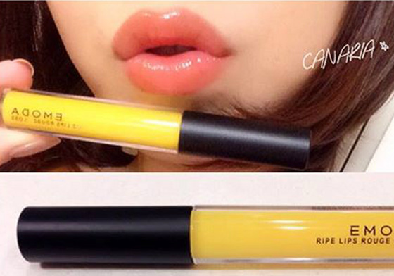 單擦、疊擦都美翻！春天感滿點的黃色唇蜜給你果實般的飽滿雙唇 黃色、唇蜜、黃色唇蜜、日本、疊擦