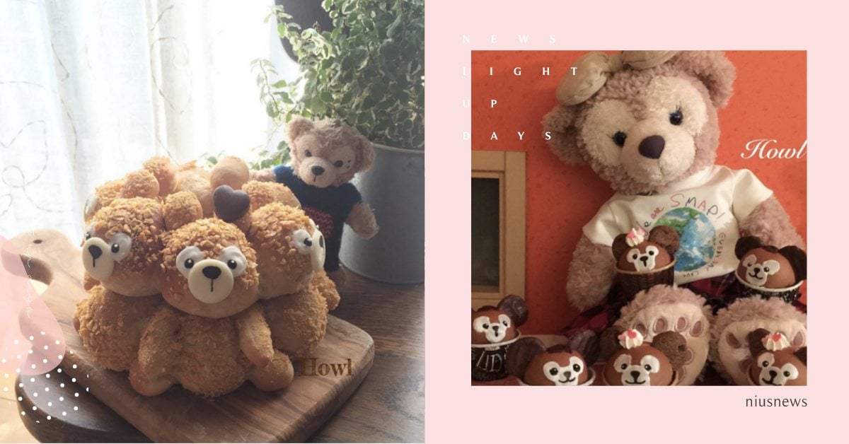 相似度連達菲熊都來關心？！日本媽媽手作立體餐包驚豔眾人 ハウル、howl.love.hrm、日本、餐包、howl