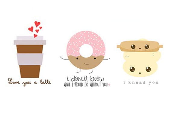 讓人忍不住直呼好可愛～一眼就秒懂的雙關語卡片 雙關、卡片、插畫、ImPaper、節日、可愛、趣味、設計