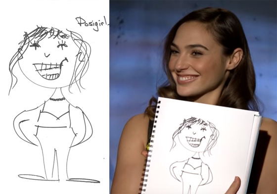 蝙蝠俠心目中的英雄根本不是自己？演英雄的演員們心目中的英雄究竟是誰 蝙蝠俠對超人：正義曙光、畫畫、插畫、電影、訪問、Henry Cavill、亨利史維爾、超人、Amy Adams、艾美亞當斯、Zack Snyder、查克史奈德、班艾佛列克、Ben Affleck、蝙蝠俠、Gal Gadot、蓋兒賈多特、神力女超人、