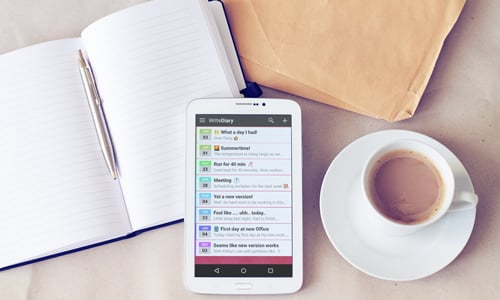 抓住未來，閱讀過去！《日記本》App記錄你的生活軌跡    日記本、App、日記、療癒、書寫、紓壓、實用、手機、遊戲   
