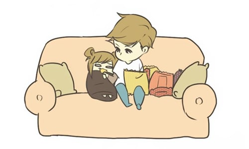 不擅長面對情緒低落的人嗎？插畫10步驟教你如何安慰人 安慰、難過、 John Saddington、插畫、藝術