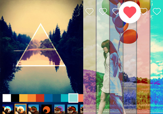 一指修出雜誌內頁的時髦感！流行女孩必備色塊App特蒐 App、色塊、線條、幾何、時髦