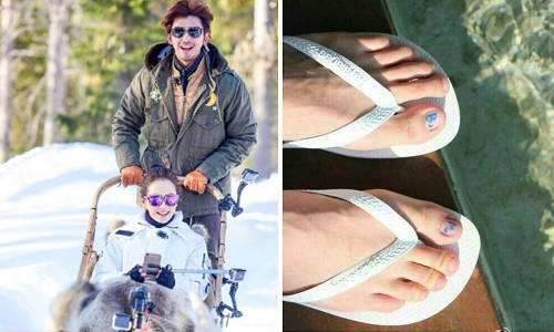 妞快報：橙汁CP放閃無極限！宋智孝替陳柏霖塗指甲油甜蜜寫名「Bo」與「Mo」 妞快報、我們相愛吧、橙汁CP、放閃、宋智孝、陳柏霖、大仁哥、懵智