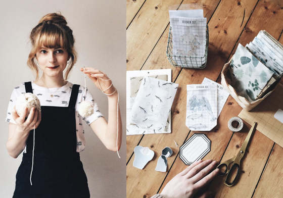 拿來裝飾本奔一秒變文青！德國正妹的森林系文具小物 instagram、 tinasosna、Tina Sosna、文具、設計