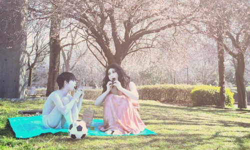 竟然被他們的賞櫻照美哭惹啦〜伽椰子&俊雄の超有愛親子日記 貞子vs.伽椰子、俊雄、電影、上映、伽椰子