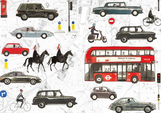 時尚、美食、私房景點全都錄！倫敦藝術家的手繪筆記 Jason Brooks、London Sketchbook、倫敦，邊走邊畫、傑森布魯克斯、讀讀書