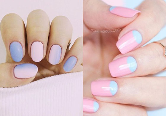 Pantone色系依舊王道？2016春夏指彩就是要帶點藍 指彩、指甲、Pantone、粉嫩色系、寧靜藍、玫瑰石英粉、大理石、印花圖騰、藍色系、2016、春夏