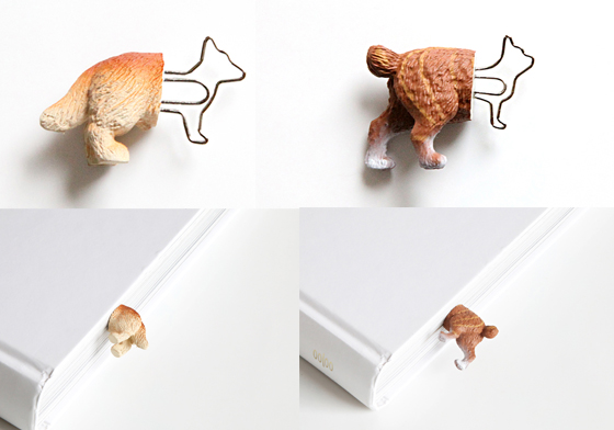 動物屁屁化身伴讀書僮 帶你重新愛上閱讀的片刻！ 屁屁、美尻、動物、書籤、動物書籤、屁屁書籤、創意書籤