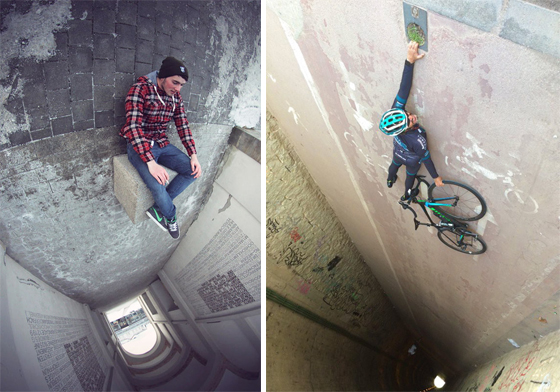 一鬆手就會跌入萬丈深淵！13張讓大腦、眼睛都錯亂的錯視攝影 錯視、角度、姿勢、攝影、惡搞