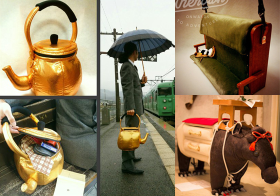 水壺當成辦公包拎出門？！回頭率百分百日本怪奇小物特蒐 日本、布藝家、コヤマ シノブ、Koyama Shinobu、水壺包包