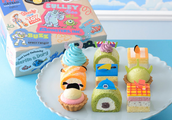 毛怪、大眼仔化身迷你小蛋糕！期間限定皮克斯糕點驚喜販售 皮克斯、迪士尼、日本銀座Cozy Corner、兒童節、蛋糕、點心、甜點、コージーコーナー、日本、期間限定、Cozy Corner、銀座