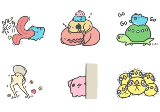 最貪吃獵奇寵物會說話啦！貓貓蟲咖波5彈精選貼圖 貓貓蟲、咖波、獵奇、寵物、有聲動態版、LINE貼圖