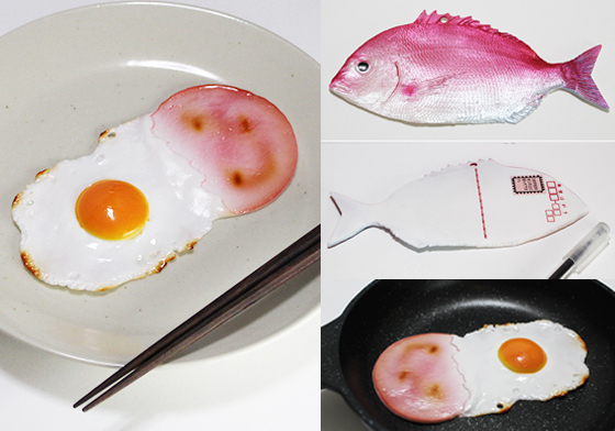 這叫郵差情何以堪？讓人直呼「肚子餓啦！」擬真食物明信片 東京キッチュ、TokyoKitsch、明信片、日本、食物明信片