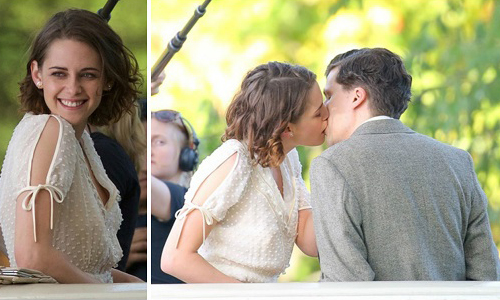 暮光女不再是面癱女！克莉絲汀史都華《Café Society》化身甜笑美少女 暮光女、克莉絲汀史都華、Café Society、笑容、伍迪艾倫