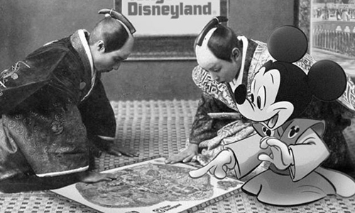 米奇這次跑到江戶時代的日本了！穿越古今的迪士尼動畫師作品 迪士尼、動畫師、米奇、米妮、唐老鴨