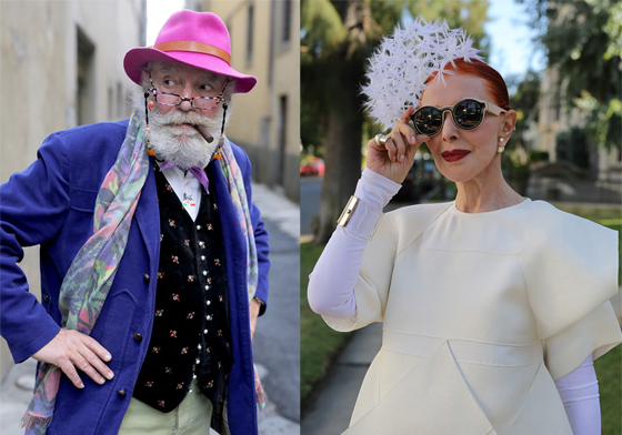 年紀是什麼，可以吃嗎？時尚度不比年輕人差的銀髮族時尚街拍 時尚、fashion、爺爺、奶奶、銀髮族