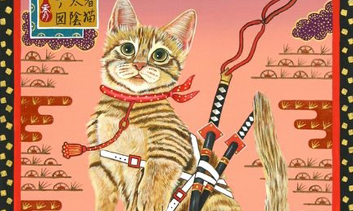 喵星人都變成忍者了？以貓咪為主角的浮世繪作品特輯 喵星人、忍者、浮世繪、田中秀治、、藝術