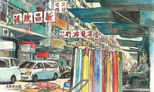下一瞬間可能就消失的風貌 捕捉在地小故事的香港城市速寫 香港、城市、速寫、澳門、旺角