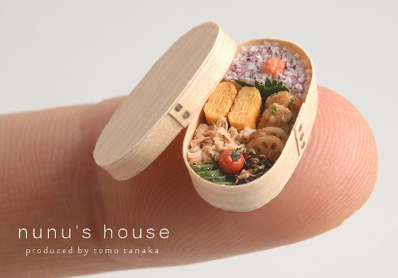 直擊拇指姑娘的精緻迷你便當！讓人讚不絕口的微型和風食材 nunu's house、miniature_MH、Tomo Tanaka、田中 智、微型、日本、迷你、微小、模型、手作、創意、nunu’s house、twitter、擬真、逼真、SNS、藝術