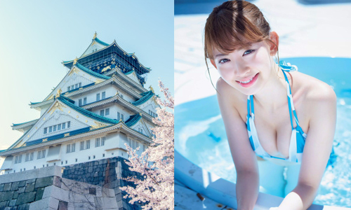 在古都滑水會不會太囂張啊！來去「大阪城公園」玩水喝啤酒吧 愛玩妞、日本旅遊、大阪旅遊、大阪城、大阪城公園