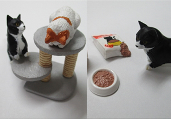 連貓砂都仔細地一顆顆做出來！超精緻貓咪飼育系列公仔 公仔、貓、貓星人、飼育、貓奴