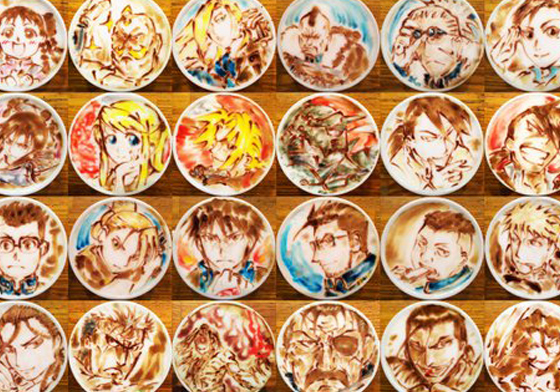 鋼鍊人物通通都在這啦！超細膩的漫畫人物拉花全輯 鋼鍊、鬼太郎、迪士尼、冰雪奇緣、家庭教師