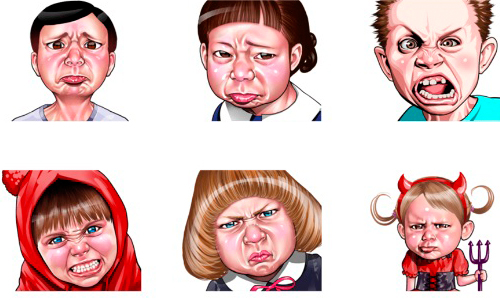 一定要這麼浮誇嗎？《孩子們發火的臉》貼圖讓你一秒惹怒朋友 浮誇、孩子們發火的臉、貼圖、惹怒、火爆、搞笑