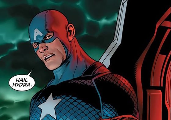 全世界的影迷都要哭哭了！！美國隊長居然是九頭蛇的臥底？ 美國隊長、Captain America、漫威、九頭蛇、納粹