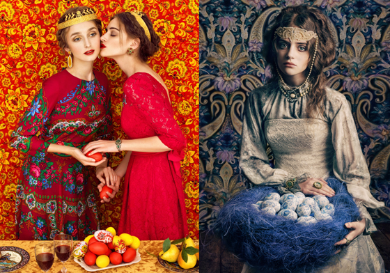 宗教宣傳也能拍得跟VOGUE一樣潮！古典mix時尚「俄羅斯復活節」人物攝影 藝術、攝影、Yakovlev&Aleeva、Rublev、東歐