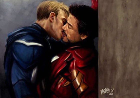 原來鋼鐵人是第三者？全世界都在期待的美國隊長激情男男戀 美國隊長、Captain America、#GiveCaptainAmericaABoyfriend、同性戀、史提夫羅傑