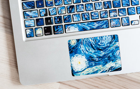 把電腦鍵盤也變成梵谷名畫吧？讓你每天辦公都有好心情的3C週邊特輯 手機、iPhone、iOS、手機殼、Mac