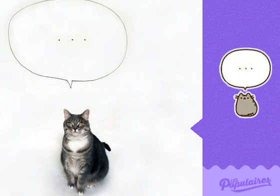 Pusheen實體化原來長這樣？貓咪仿拍灰胖貓貼圖萌萌惹人愛 貼圖、Pusheen、仿拍、實體化、貓咪