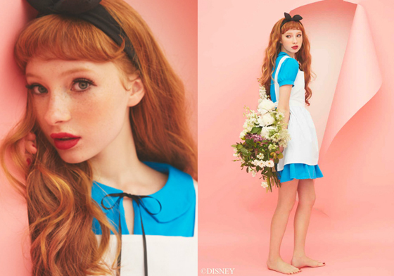 連在家都想穿得跟愛莉絲一樣嘛！PEACH JOHN家居服滿足你的少女魂 愛莉絲夢遊仙境、愛莉絲、PEACH JOHN、Alice in Wonderland Collection、家居服