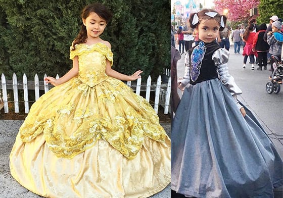 想圓迪士尼公主夢不用靠男友！設計師爸拔巧手為女兒打造史上最夢幻禮服 迪士尼、designerdaddy_、designerdaddy、角色扮演、Cos