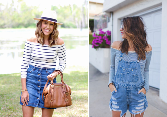 往成熟之路邁進！女孩的一字領入門穿搭教室 穿搭、夏天、一字領、單品