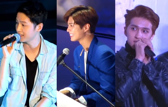 仲基歐巴唱起來就是特別溫柔！這4位苦練獻唱〈小幸運〉的韓星你選誰？ 潤娥、宋仲基、朴寶劍、VIXX、Ken、小幸運、我的少女時代、王大陸、電影、主題曲