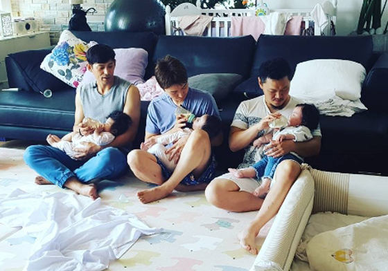 演員爸爸全變女兒傻瓜！連霸氣Rapper都融化的《超人》共同育兒隊 超人、超人回來了、共同育兒、共同育兒隊、OGG、吳智昊、梁東根、印喬鎮