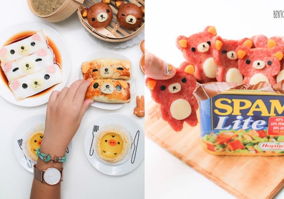 造型便當前進港點界！拉拉熊系列的腸粉、叉燒酥可愛無極限 bentomonsters、造型料理、造型便當、造型港點、腸粉