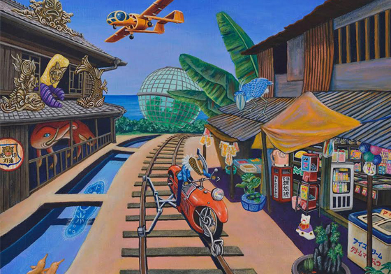 文青就是腳勤：獵奇大師－逆柱IMIRI來台首展 文青就是腳勤、獵奇、逆柱IMIRI、蜃樓紀、Mangasick、喉嚨迷宮、展覽、攝影、畫展