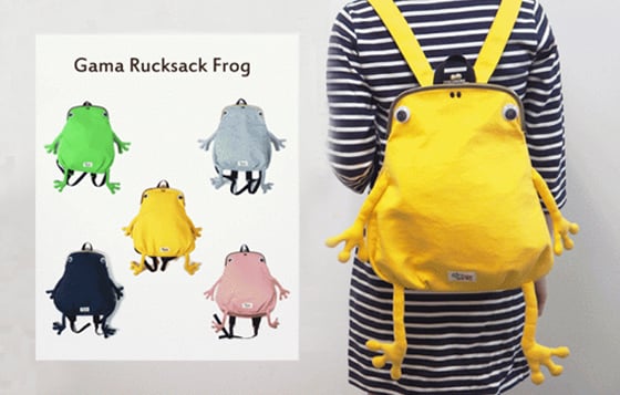 彷彿可以招財旺旺來的青蛙背包！矚目度百分百的動物背包特輯 青蛙、鸚鵡、企鵝、背包、動物