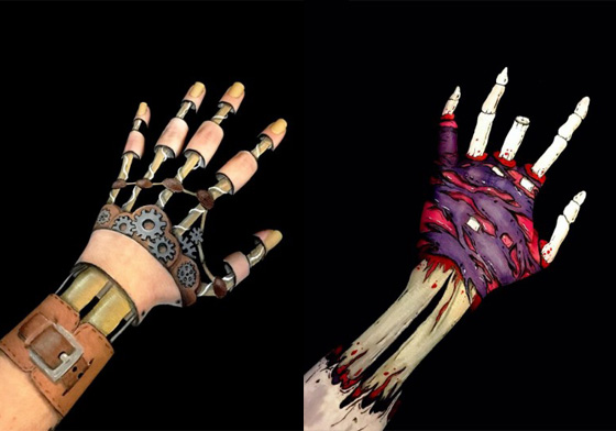 你相信這是人手嗎？令人大吃一驚的手部立體彩繪 手、人體彩繪、Lisha、獵奇、奇幻