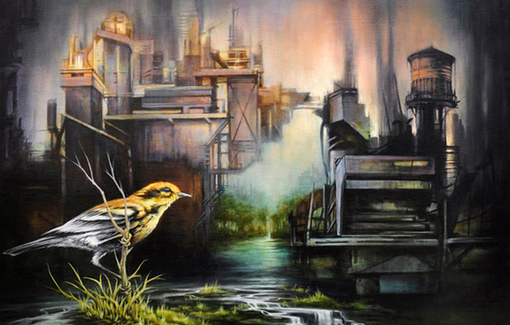 末日之後主宰世界的會是誰？喚起城市意識的藝術創作 Brin Levinson、美國、末日、城市、野生動物