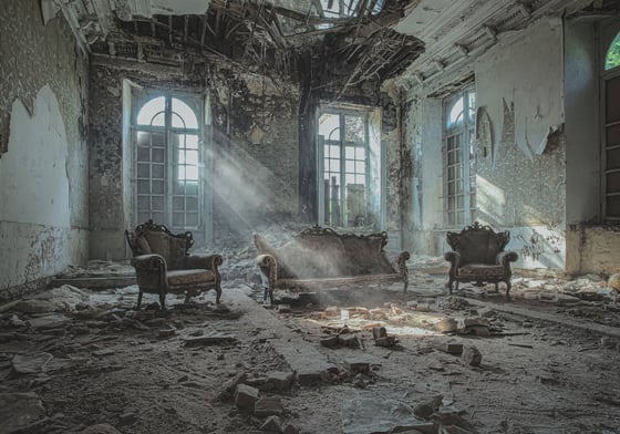 想來場華麗的逃亡嗎？英國古城攝影師的廢墟作品 廢墟、攝影、英國、浪漫、荒涼