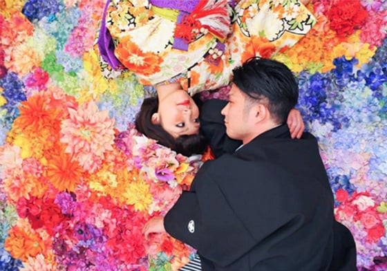 腦公我們去拍美美的花嫁攝影吧❤實現女孩終極夢想的日本花藝室 日本、婚紗、結婚、攝影、花藝