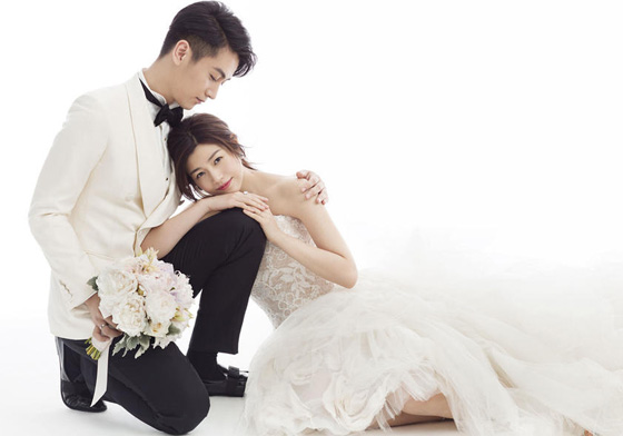 妞快報：果然是神仙眷侶啊～陳曉陳妍希婚紗照曝光！ 妞快報、陳妍希、陳曉、婚紗、結婚